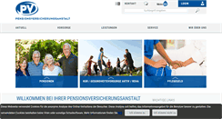 Desktop Screenshot of pensionsversicherungsanstalt.at